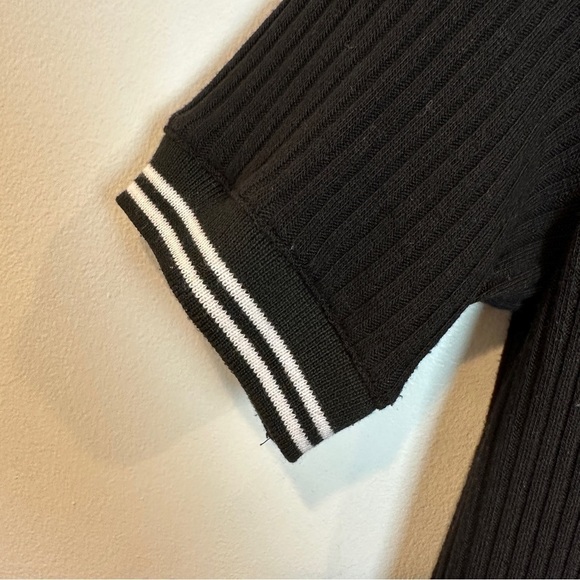 🌼2 for $30🌼 Splendid Preppy Ribbed Knit Short Sleeve Sweater Dress Small - Picture 6 of 7